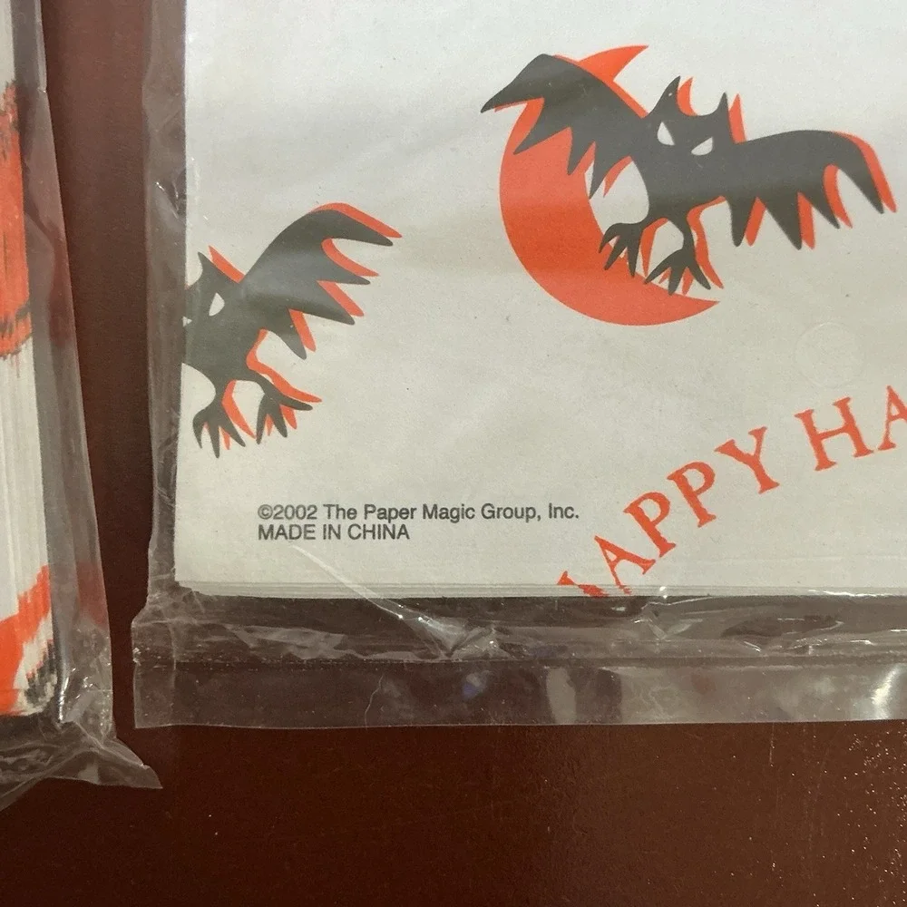 Vintage Y2K Totally Ghoul Halloween Trick Or Treat Candy Paper Treat Bags 150